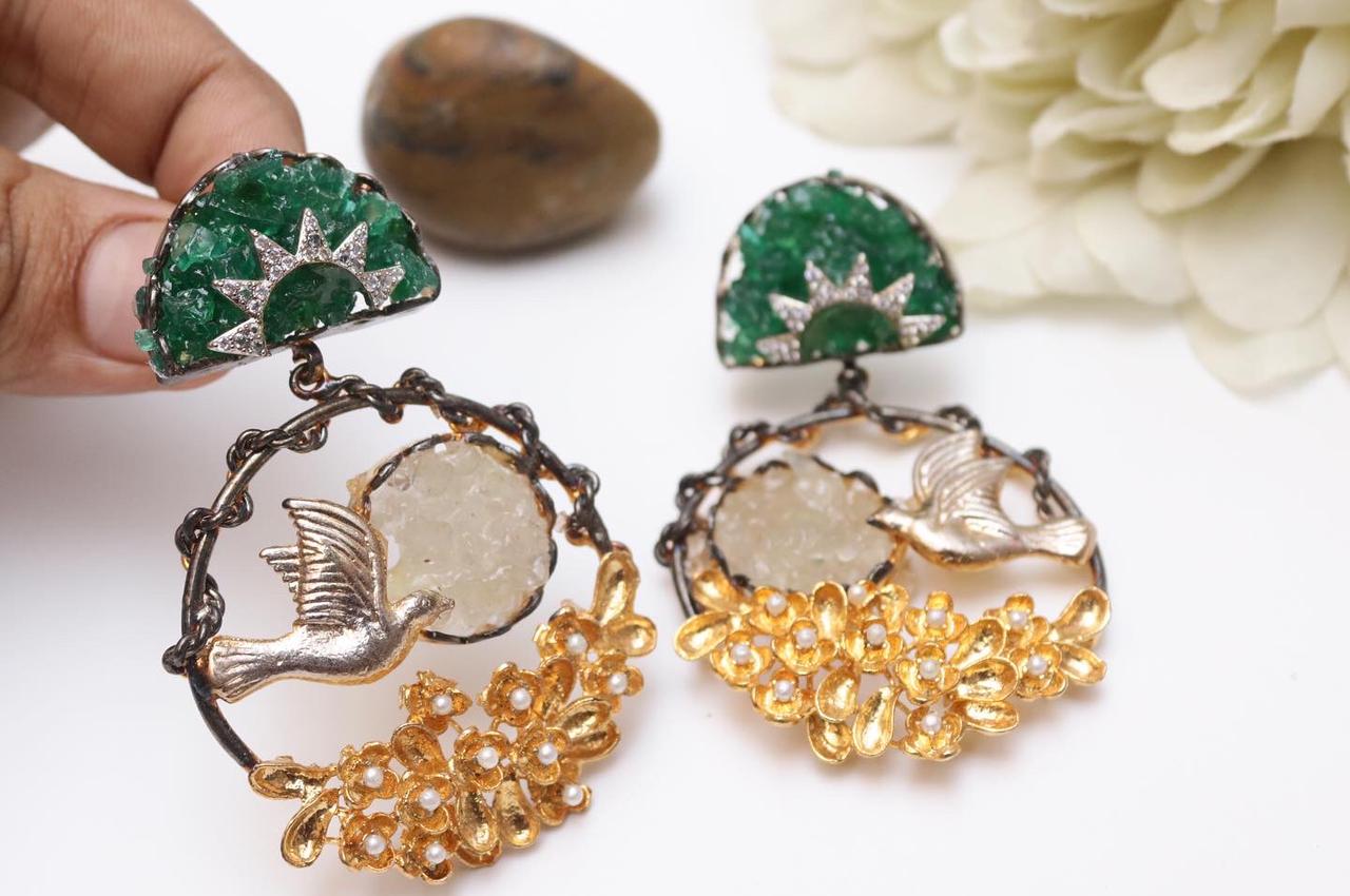 Crush-e-Rang Earrings