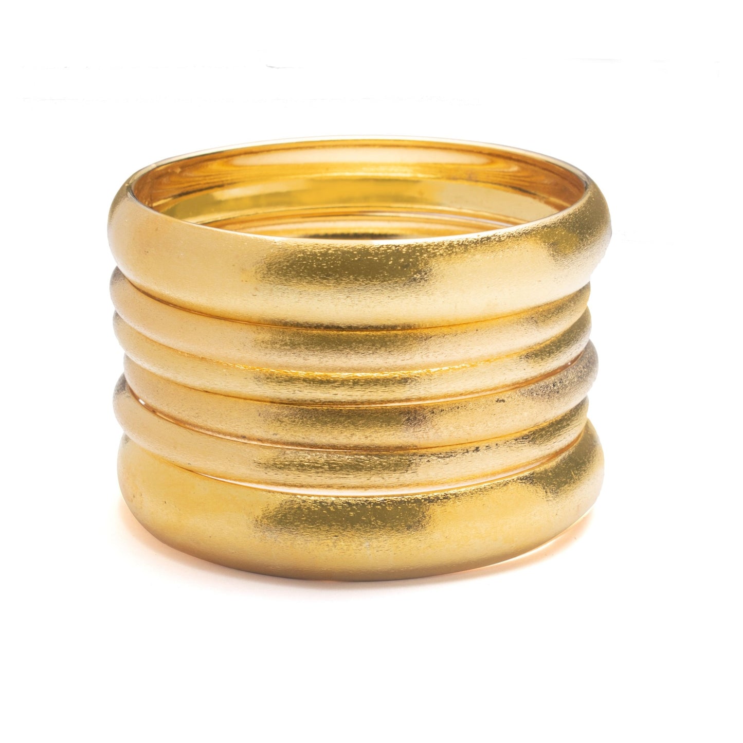 Cleopatra Golden Glass Bangle - Riwaaj
