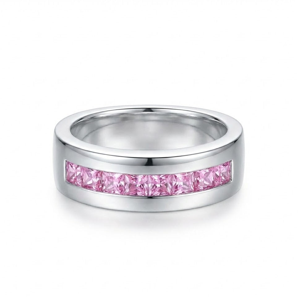 Platinum Challa Ring - Two-Tone Silver Plated Statement Ring