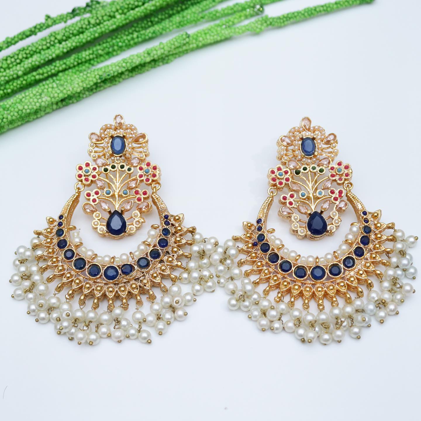 Navrattan Noor Earring - Riwaaj