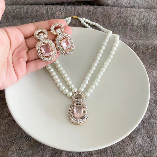 Dur - e - Husun Necklace Set - Riwaaj
