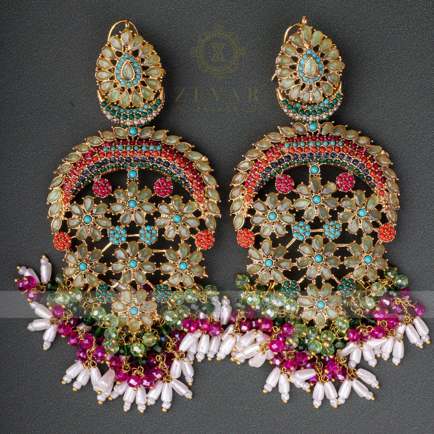 Designer Traditional Earrings - Riwaaj