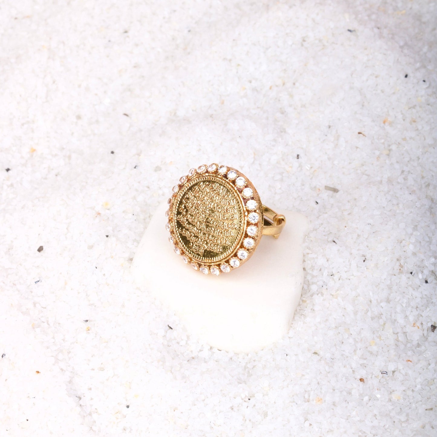Ayatul Kursi Calligraphy Ring - Riwaaj