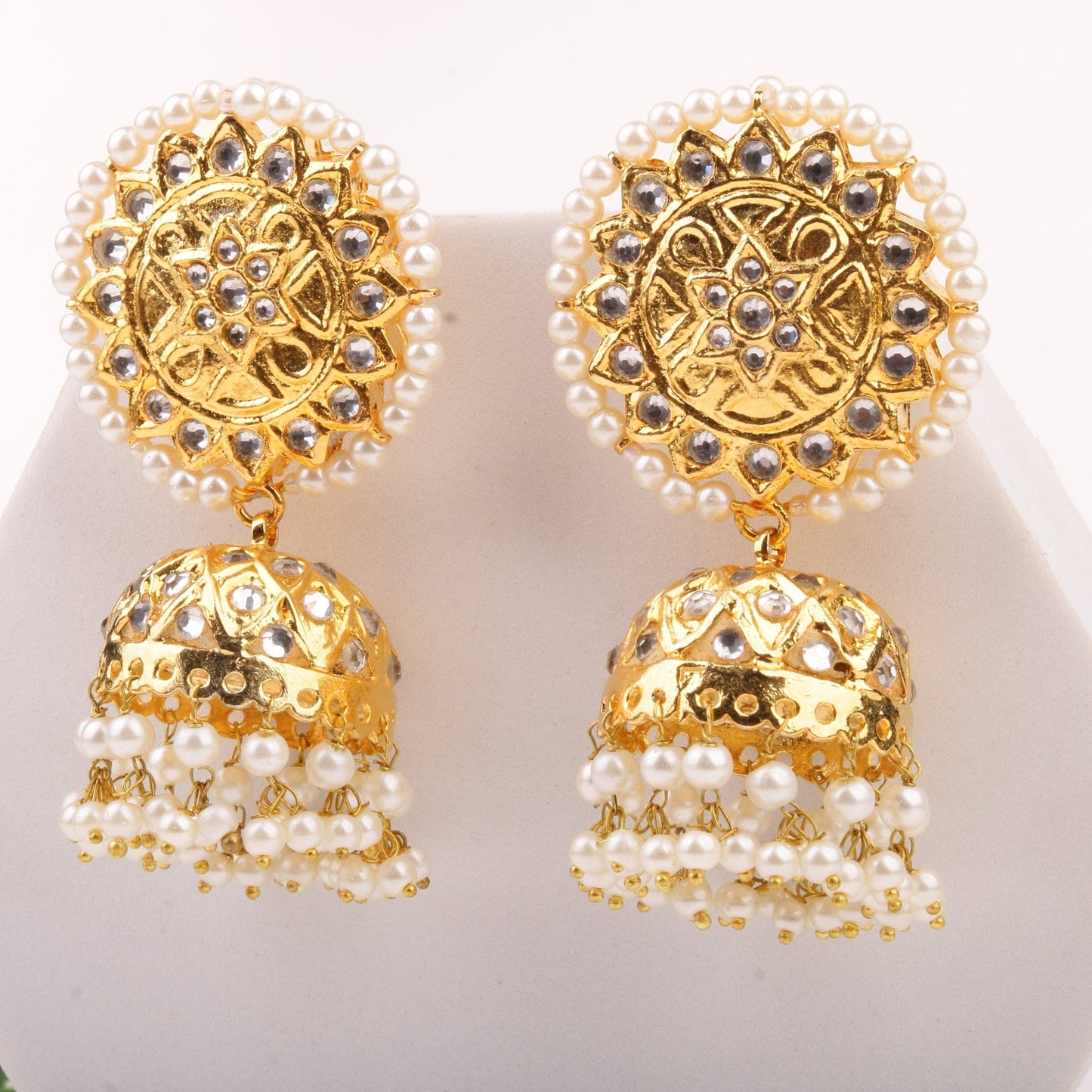 Stunning Laak Kundan Jhumka - Riwaaj