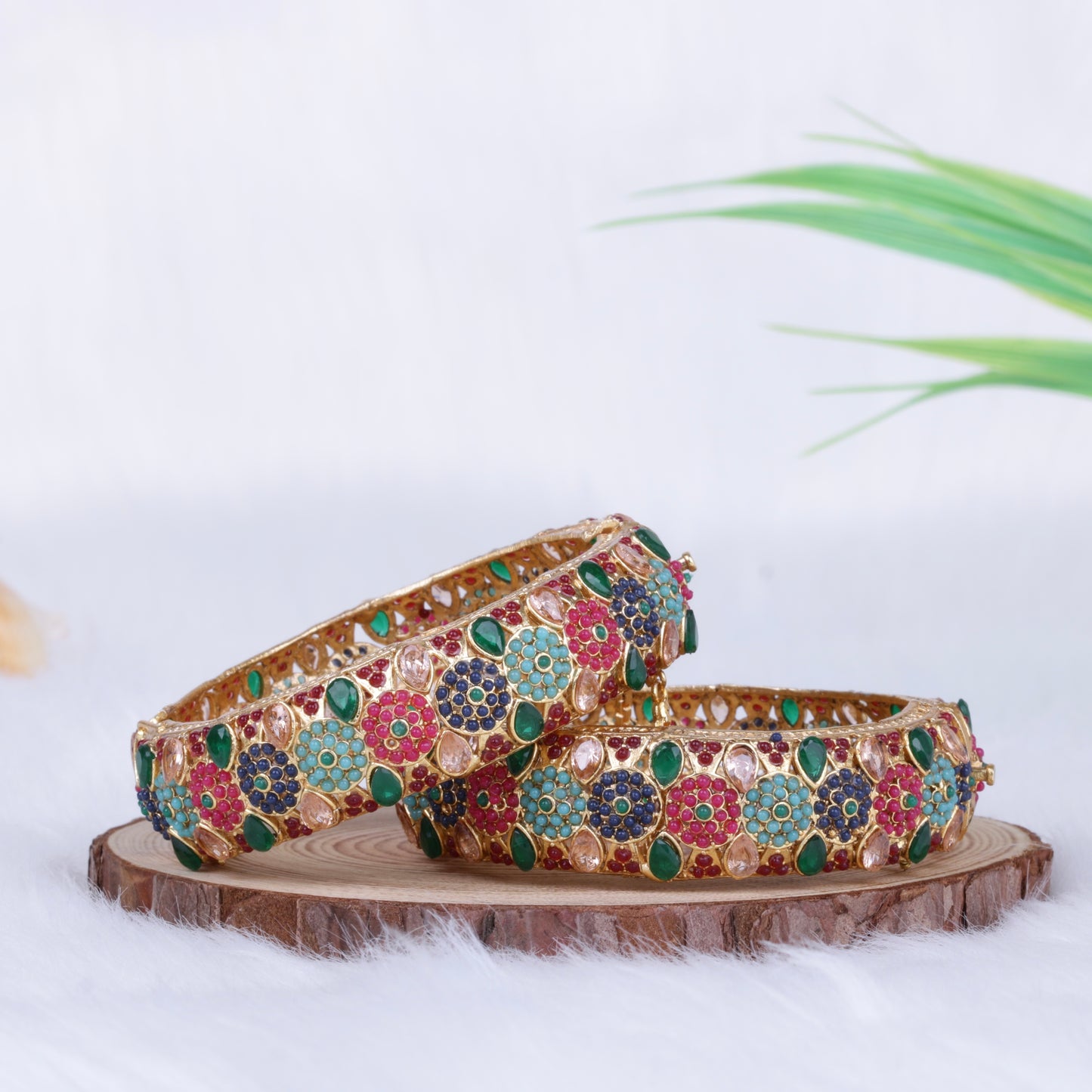 Navratan Sitara Spark Bangles