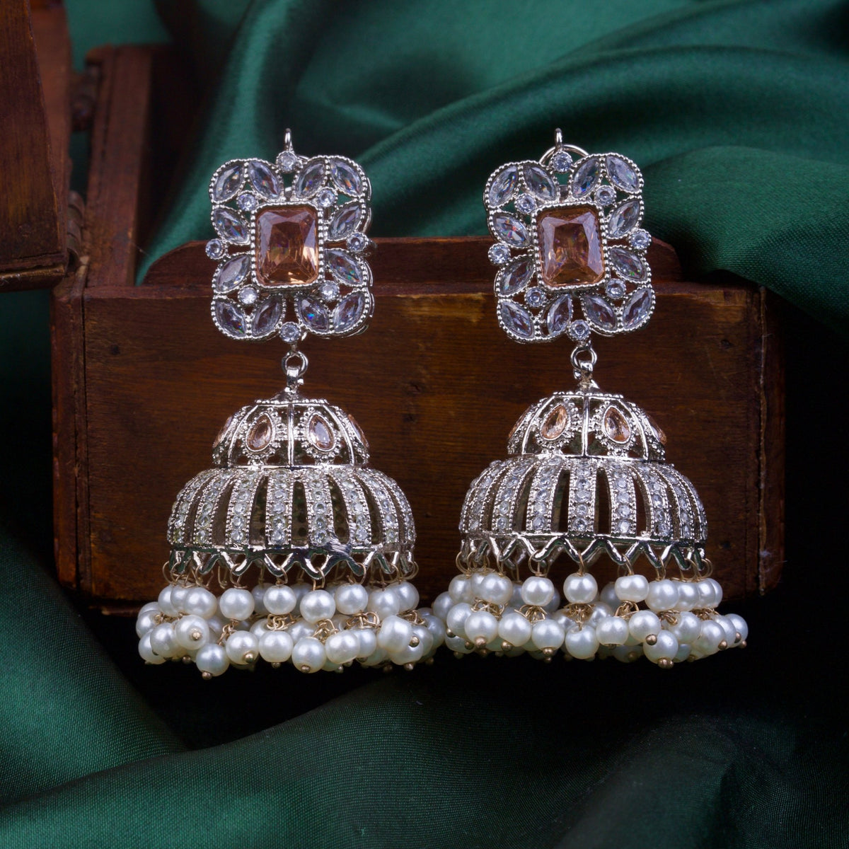 American Diamond Earring - Riwaaj