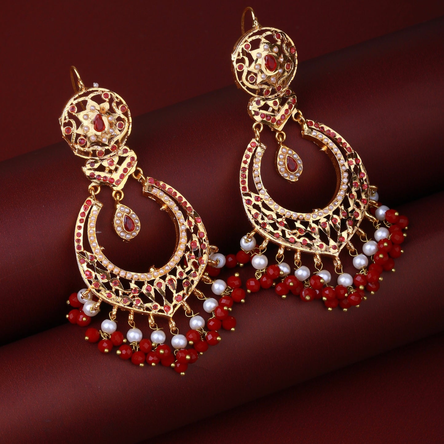 Heritage Kundan Jhumkas