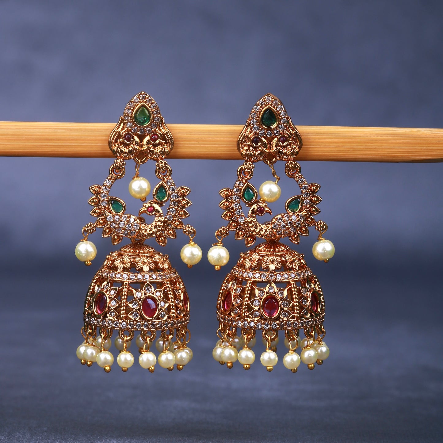 Vasundhara Jhumkas