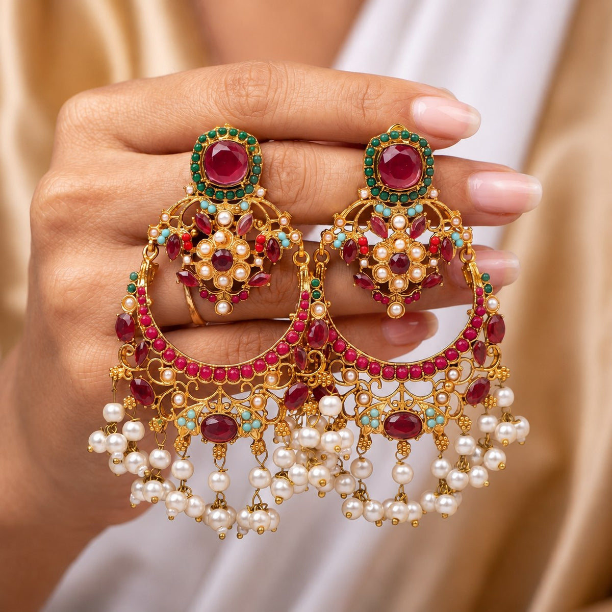 Nazakat Charm Earrings