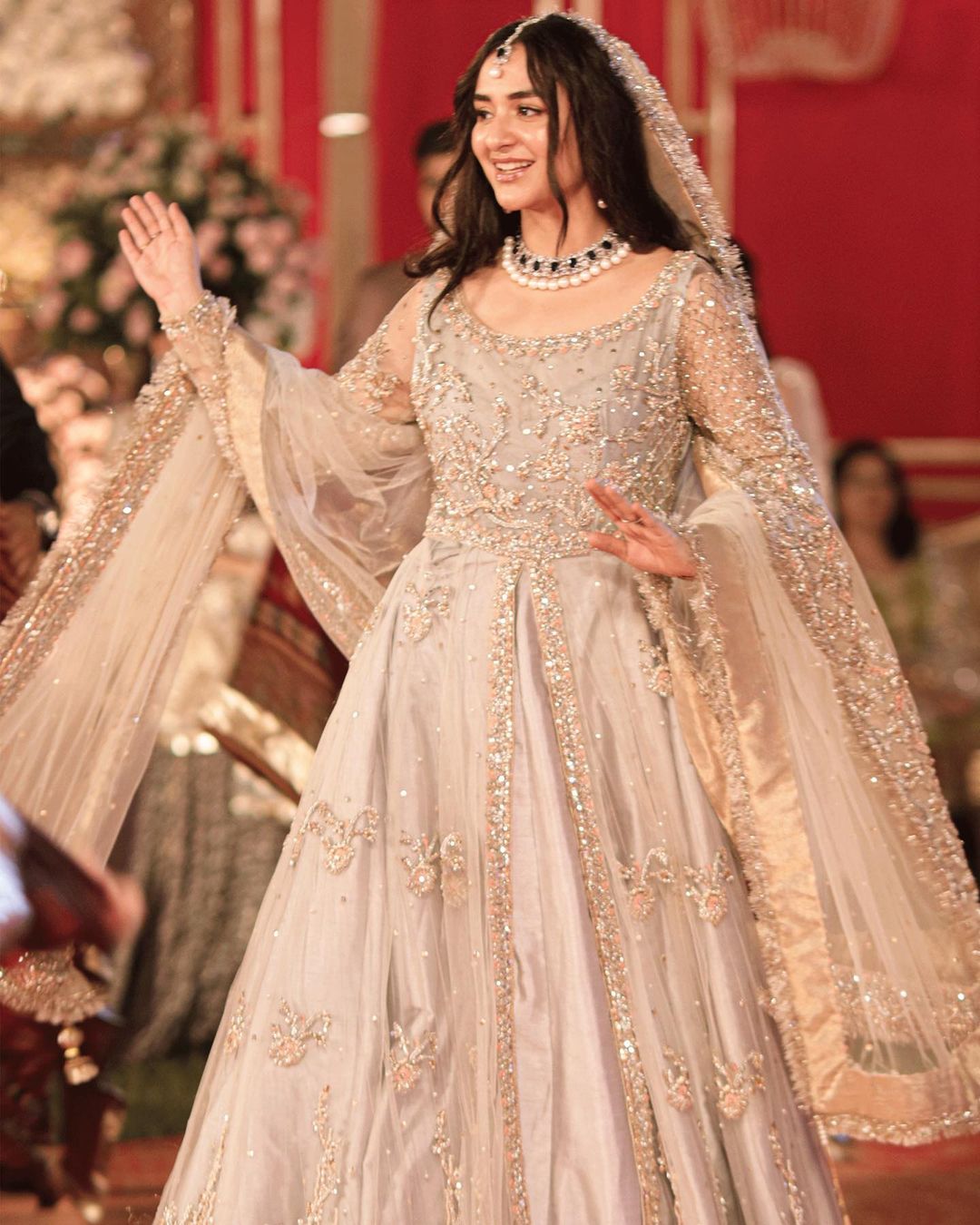 Yumna Zaidi Silver Set - Riwaaj