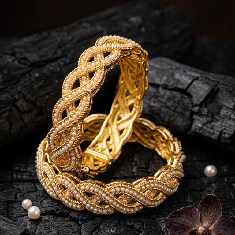 Divine Radiance Openable Bangle - Riwaaj