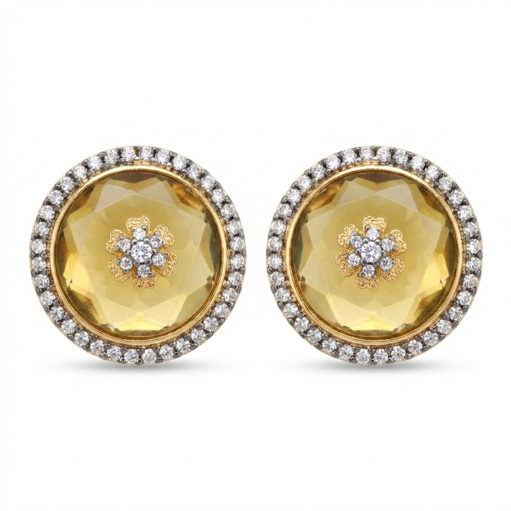 Precious Gemstone Studs