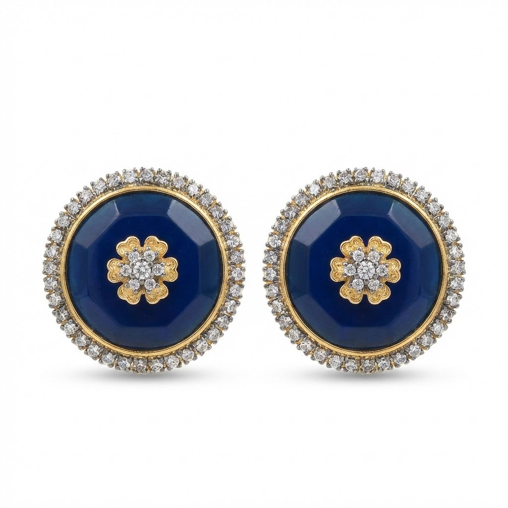 Precious Gemstone Studs