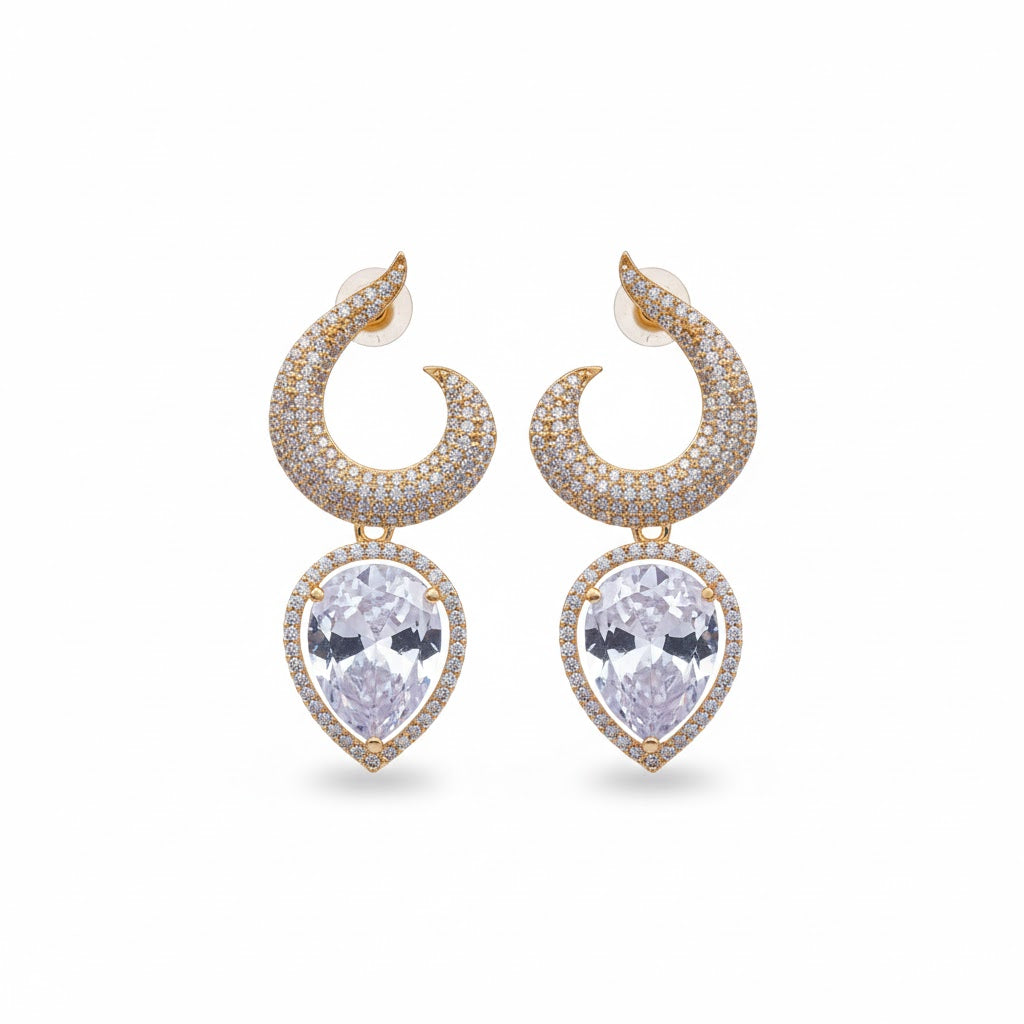 Gemstone Earring