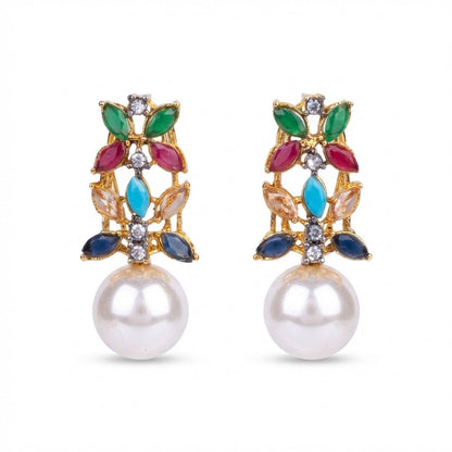 Pearl Flare Studs - Riwaaj