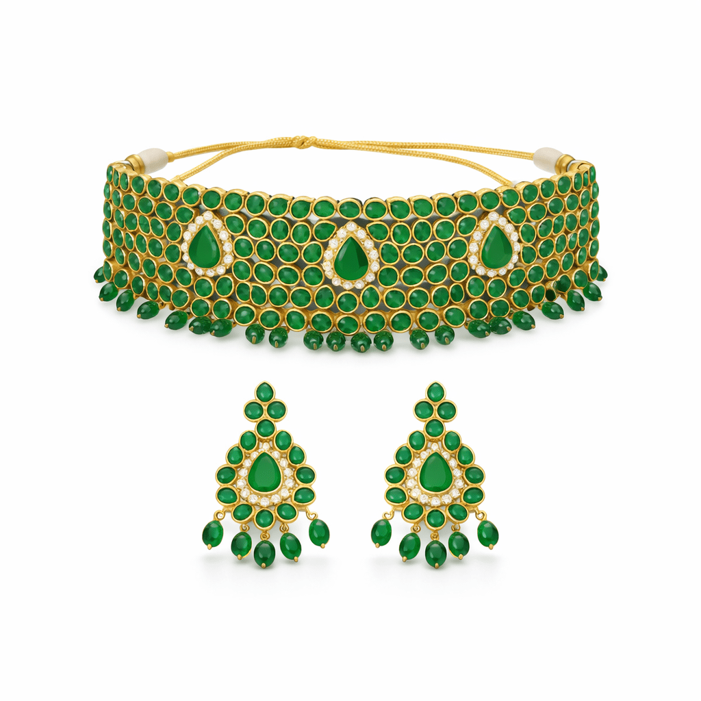 Shahi Zamarud Set - Riwaaj