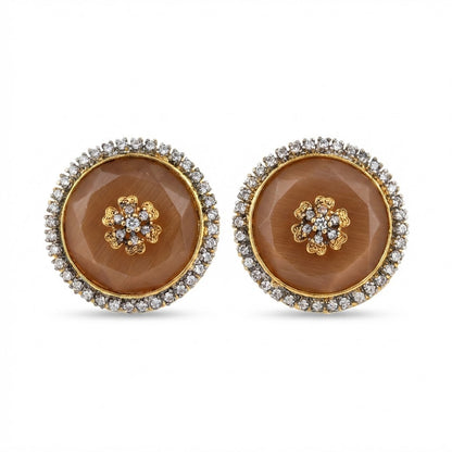 Precious Gemstone Studs