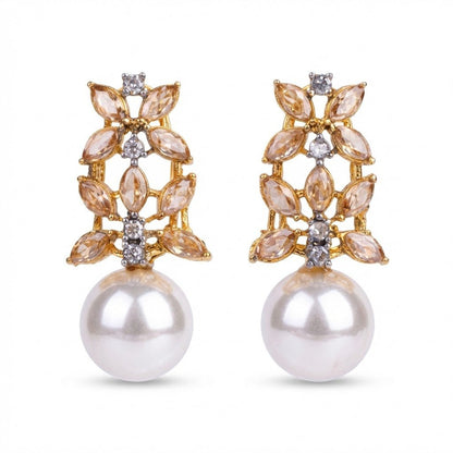 Pearl Flare Studs - Riwaaj