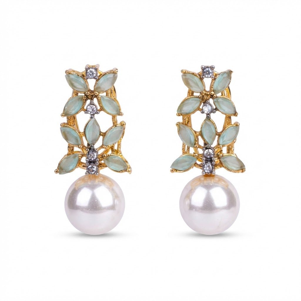 Pearl Flare Studs - Riwaaj