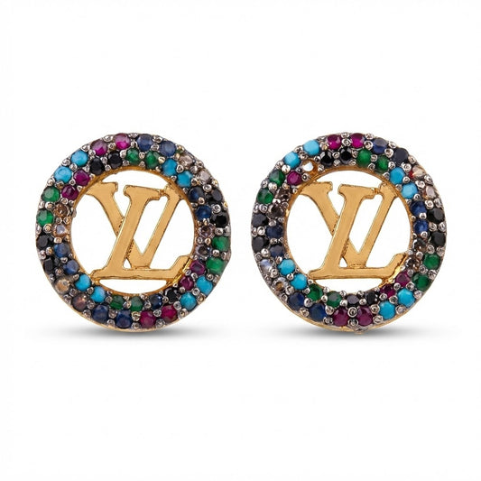 Luxury Zircon Stud Earrings
