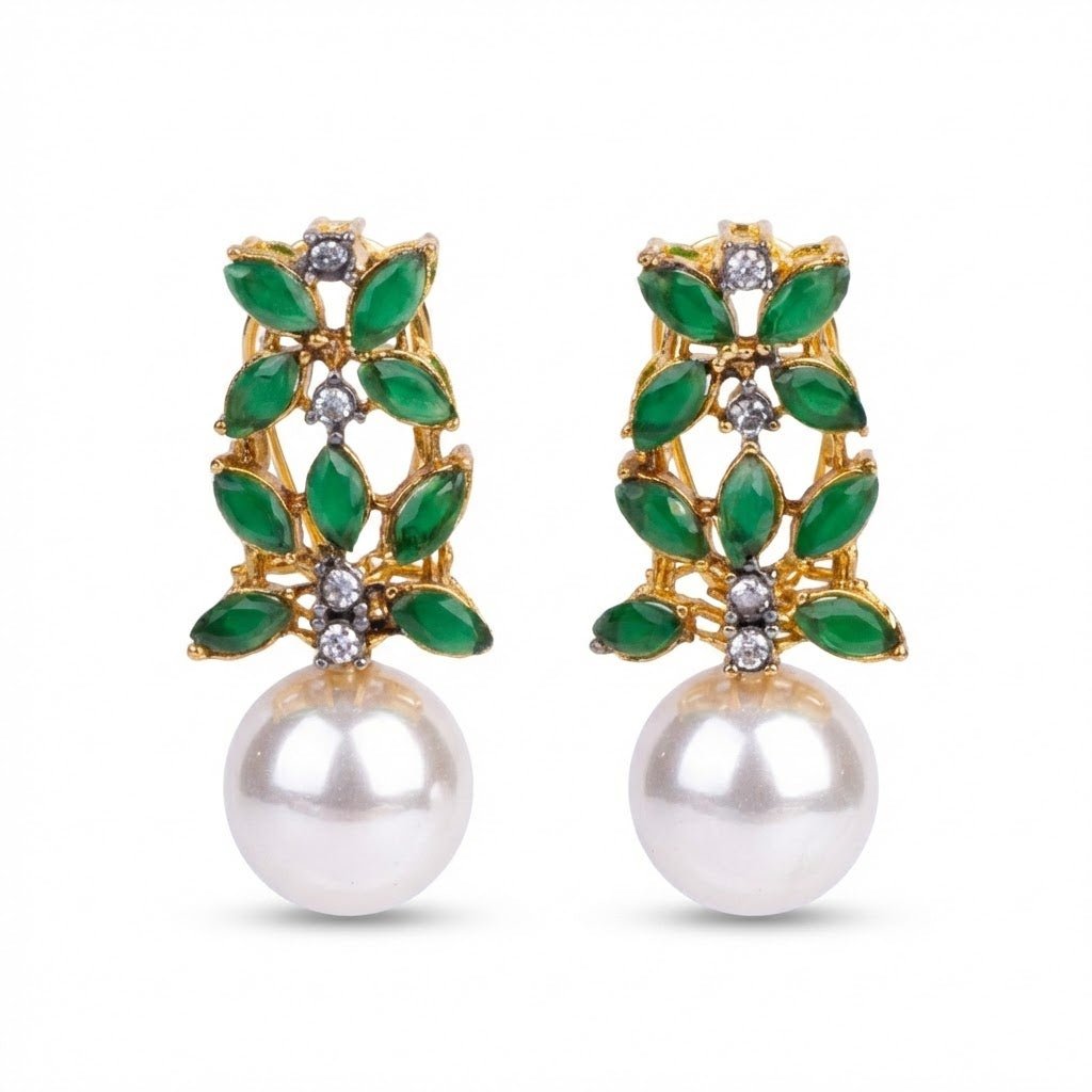 Pearl Flare Studs - Riwaaj