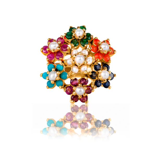 Zirconia Bloom Ring - Riwaaj