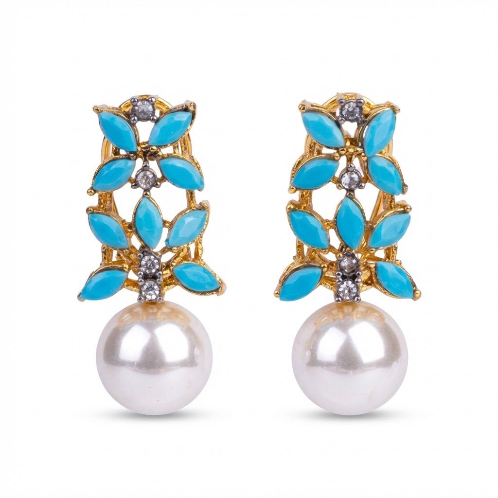 Pearl Flare Studs - Riwaaj