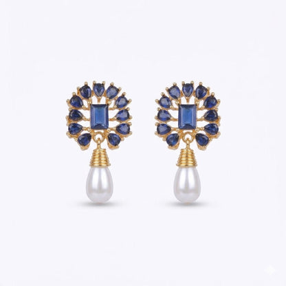 Exquisite Pearl Studs - Riwaaj