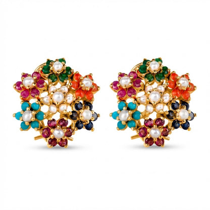 Zirconia Bloom Earring