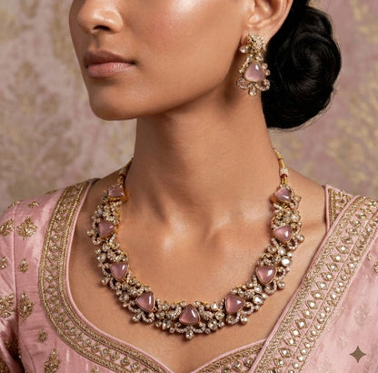 Heritage Gemstone Collar Necklace Set