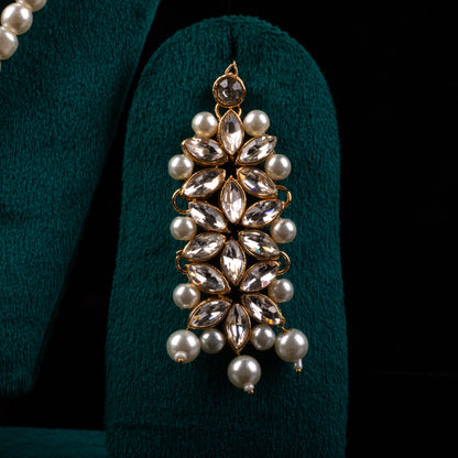 Imperial Bridal Kundun Pearl Set