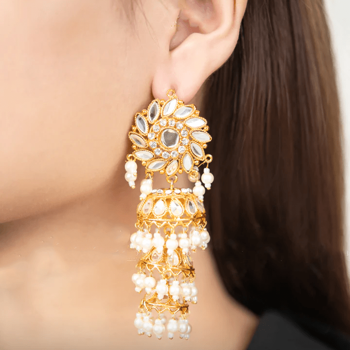 Sitara Shine Jhumkas - Riwaaj