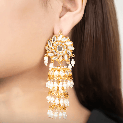 Sitara Shine Jhumkas - Riwaaj