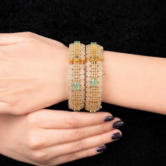 Flora Jewel Bangles - Riwaaj
