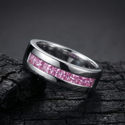 Platinum Challa Ring - Two-Tone Silver  Plated Statement Ring