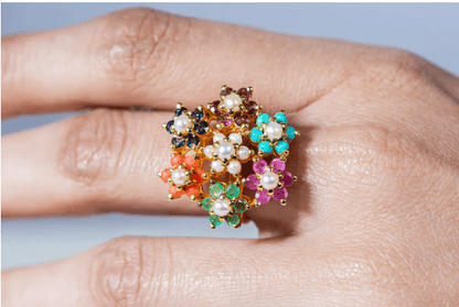 Zirconia Bloom Ring - Riwaaj