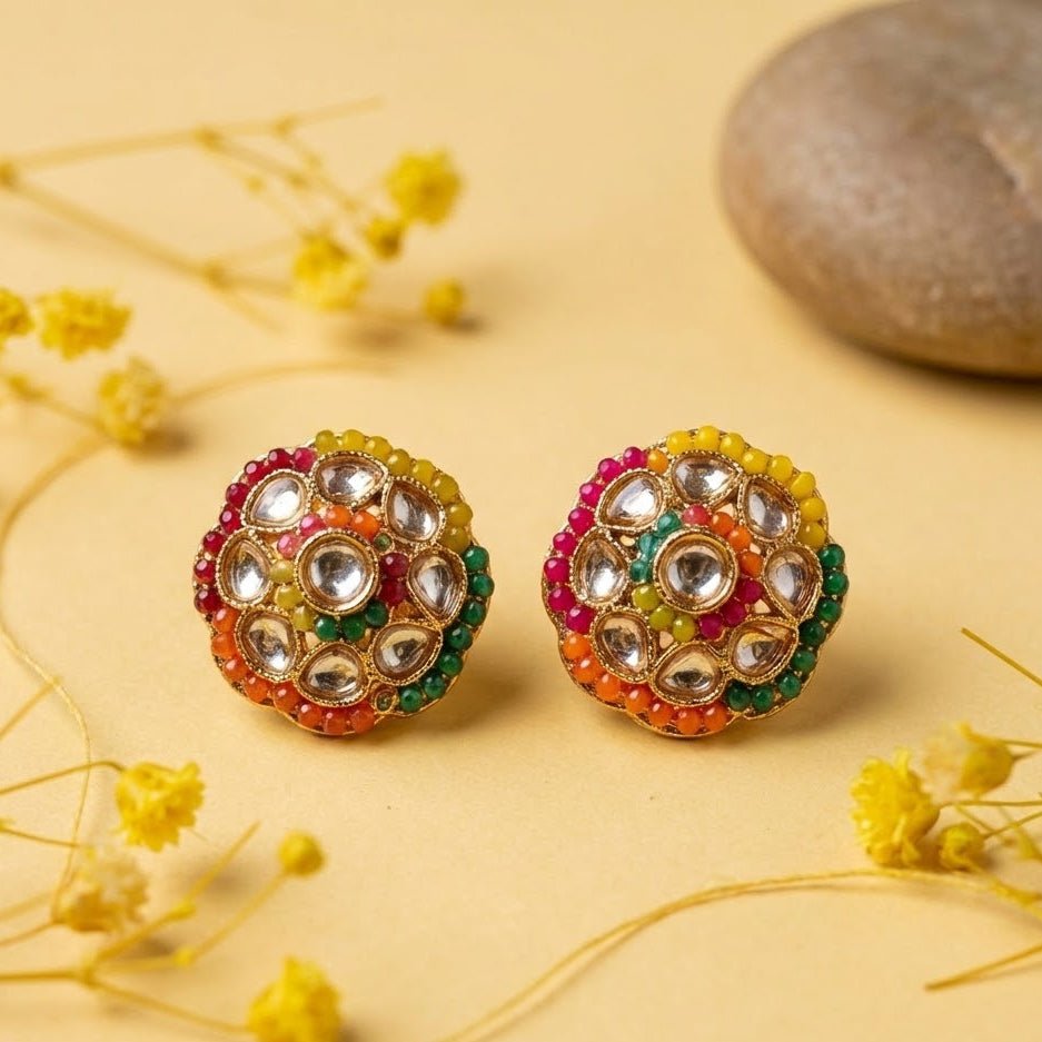 Gul - e - Rang Studs - Riwaaj