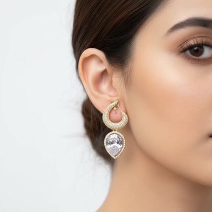 Gemstone Earring