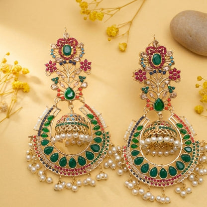 Elegant Exquisite Jhumka Earrings