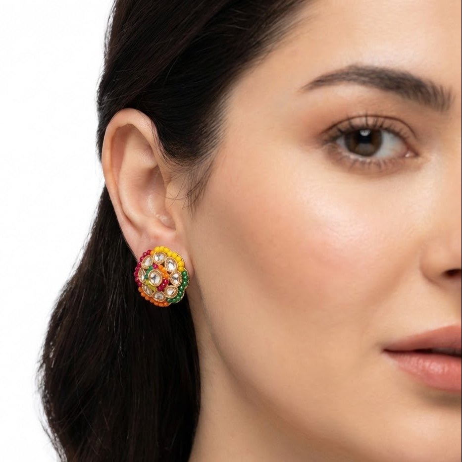 Gul - e - Rang Studs - Riwaaj