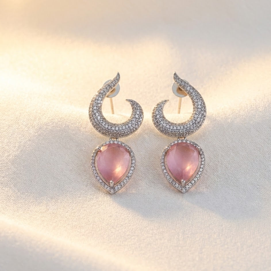 Gemstone Earring