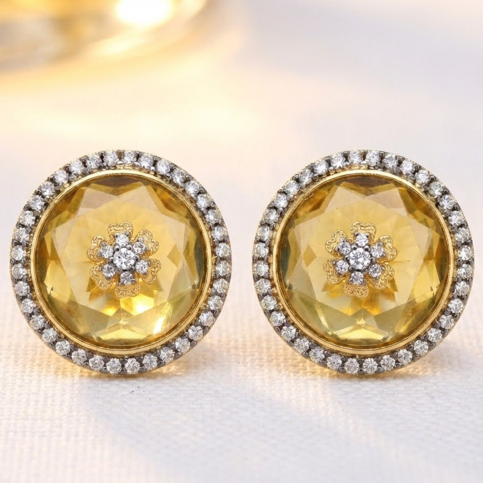 Precious Gemstone Studs