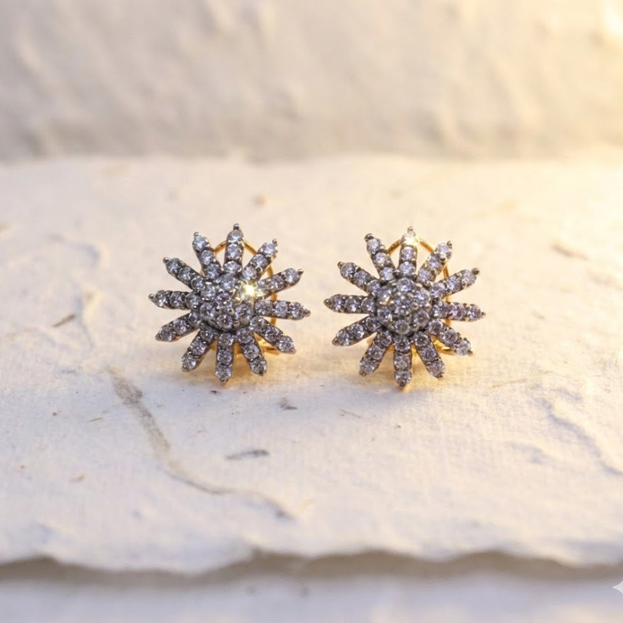 Sun Flower Earring