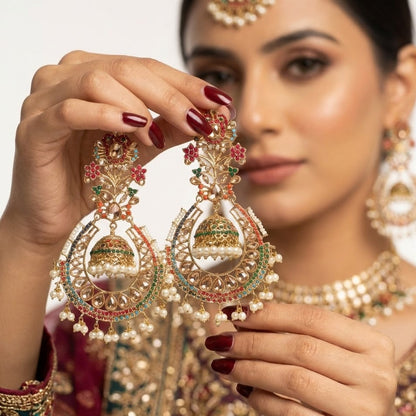 Elegant Exquisite Jhumka Earrings