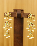 Load image into Gallery viewer, Traditional Long Haar Kundan Set
