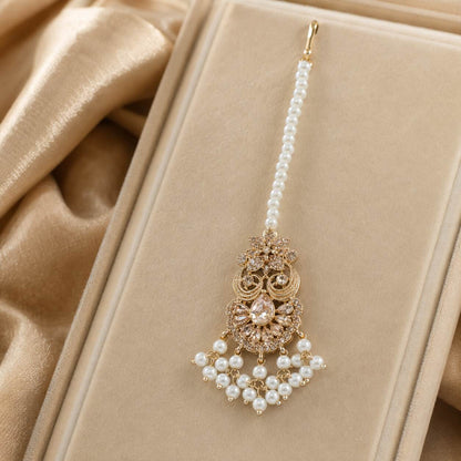 Noor-e-Sahar Pearl Grand Bridal Jewellery Set
