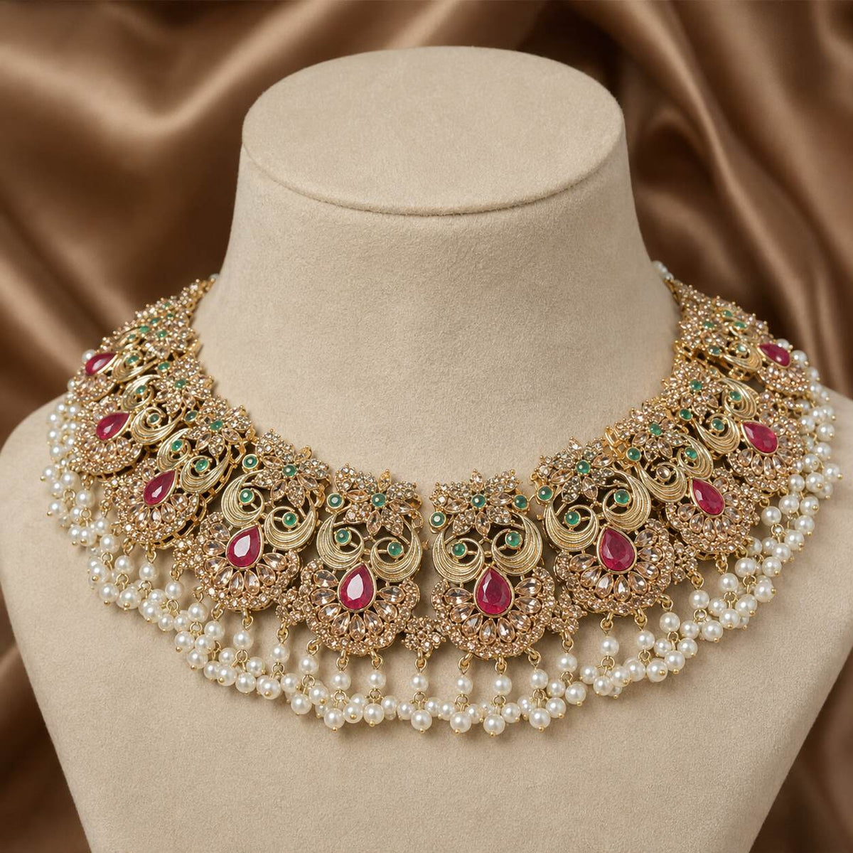 Noor-e-Sahar Multi bridal jewellery 05