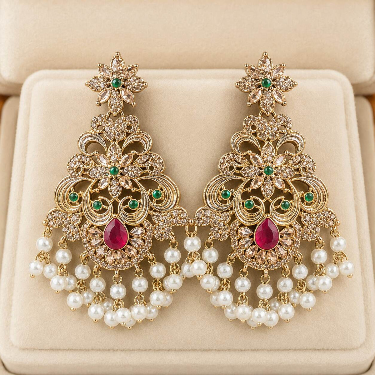 Noor-e-Sahar Multi bridal jewellery 06