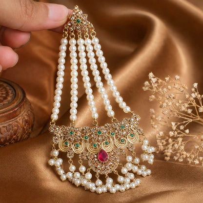 Noor-e-Sahar Multi bridal jewellery 08