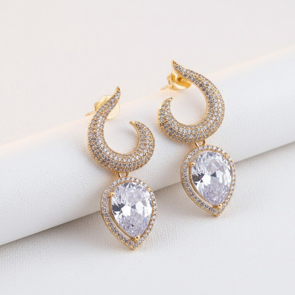Gemstone Earring